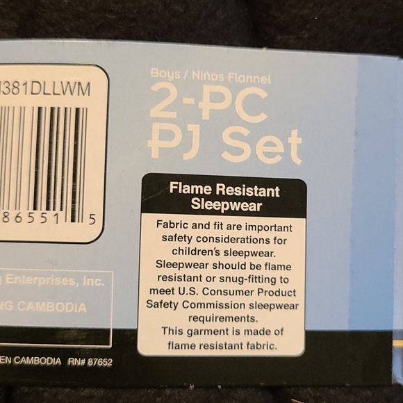 Boys 2pc Batman Pajama Set Sz 3T - Picture 5 of 6
